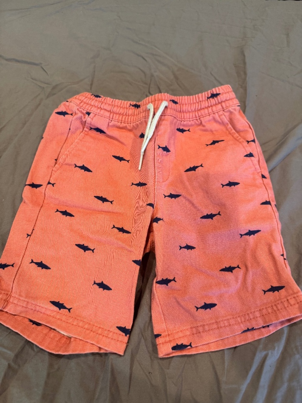 old Navy shorts with sharks